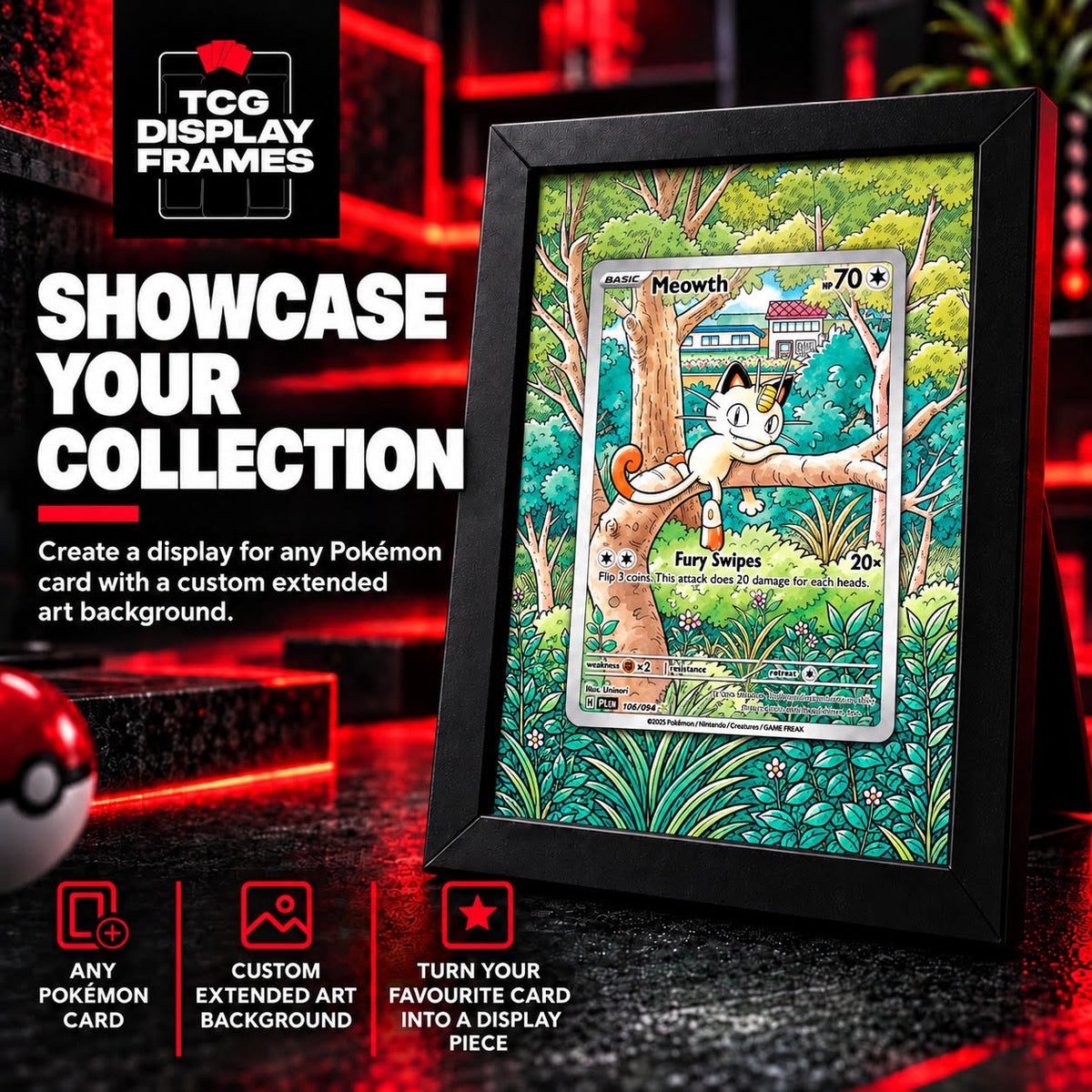 Showcase your collection with a TCG Display Frame